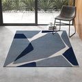 Glacier Flow – Modern Abstract Hand-Tufted Wool Rug