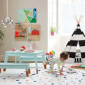 Colorful Sprinkles Kids Hand-Tufted Wool Area Rug