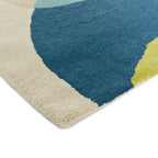 Ocean Strata – Modern Abstract Hand-Tufted Wool Rug