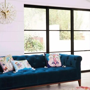 Multicolor Floral Irregular Hand-Tufted Rug