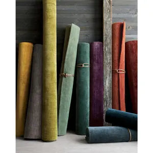 Dark Brown Plain Tufted Woolen Floor Carpet