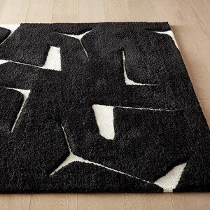 Modern Hand Tufted Thick Pile Wool Carpet for Living Room & Bedroom