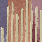Modern Multicolor Hand-Tufted Wool Area Rug