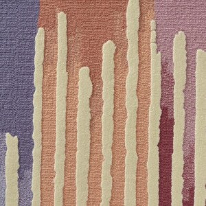 Modern Multicolor Hand-Tufted Wool Area Rug