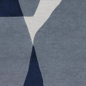 Glacier Flow – Modern Abstract Hand-Tufted Wool Rug