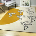 Rissa Modern Aesthetic Hand-Tufted Colorful Wool Area Rug