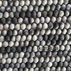 Ivory Mist Handwoven Pebble Wool Rug | Modern Textured Minimalist Area Carpet
