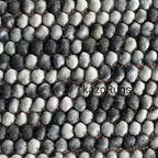 Ivory Mist Handwoven Pebble Wool Rug | Modern Textured Minimalist Area Carpet