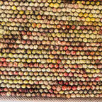 Multicolor Pebble Wool Rug – Felt Ball Carpet