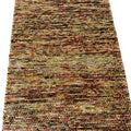 Multicolor Pebble Wool Rug – Felt Ball Carpet