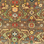Hand Knotted Oushak Rug – Premium New Zealand Wool Vintage Carpet