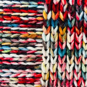 Mosaic Handwoven Wool Patchwork Rug | Modern Minimalist Multicolor Boho Area Carpet