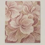 Rosé Bloom Hand Tufted Floral Rug