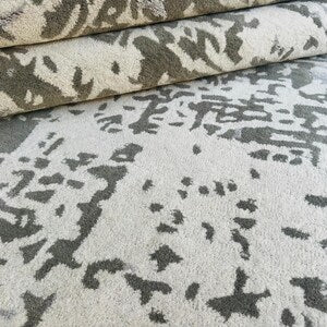 Premium Hand-Tufted Wool Rug with Beige & Blue Floral Design – Classic Stylish Area Rug