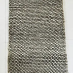 Amethyst Pebble Wool Rug – Luxury Plum & Ivory Bubble Weave