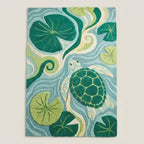 Hand Tufted Leaf Rug – Botanical Nature-Inspired Area Carpet