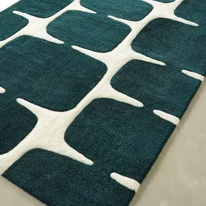 Moss Haven – Modern Hand Tufted Wool Area Rug