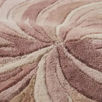 Rosé Bloom Hand Tufted Floral Rug