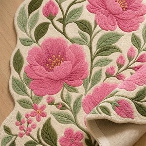 Hand-Tufted Royal Blossom Rug