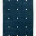 Luxury Handmade Navy Blue Abstract Wool Rug – Modern Hand-Tufted Statement Area Carpet