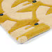 Hand Tufted Wool Bird Rug – Yellow Oushak Style Area Rug for Elegant Home Décor