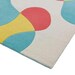 Luxury Hand-Tufted Wool Rug – Blue & Beige Floral Area Carpet for Elegant Modern Home Décor