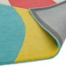 Luxury Hand-Tufted Wool Rug – Blue & Beige Floral Area Carpet for Elegant Modern Home Décor