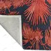 Premium Hand-Tufted Wool Rug with Elegant Rust Leaf Botanical Design – Classic & Stylish Carpet