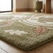Hand-Tufted Wool Turtle Area Rug – Coastal Nature Inspired Rug