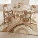 Premium and  Modern Geometric Wool Area Rug – Hand-Tufted Arc Design Rug