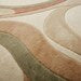 Premium and  Modern Geometric Wool Area Rug – Hand-Tufted Arc Design Rug