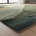 Hand-Tufted Wool Area Rug – Nature-Inspired Green Landscape Design