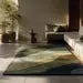 Hand-Tufted Wool Area Rug – Nature-Inspired Green Landscape Design