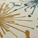 Mid-Century Modern Wool Rug – Hand-Tufted Cream Area Rug with Teal & Mustard Accents