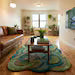 Hand-Tufted Turtle Wool Rug - Coastal Kids & Nursery