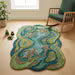 Hand-Tufted Turtle Wool Rug - Coastal Kids & Nursery