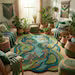 Hand-Tufted Turtle Wool Rug - Coastal Kids & Nursery