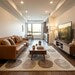Luxury Hand Tufted Pebble Pattern Wool Rug – Modern Abstract Textured Area Carpet for Minimalist Contemporary Interiors