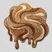 Luxury Irregular Abstract Rug – Organic Melting Shape Sculpted Texture Carpet for Modern Cozy Interiors