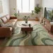 Hand-Tufted Wool Turtle Area Rug – Coastal Nature-Inspired Decorative Rug