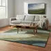 Hand-Tufted Wool Area Rug – Nature-Inspired Green Landscape Design