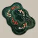 Hand-Tufted Koi Fish Wool Rug – Green Artistic Area Rug for Modern & Japandi Interiors