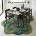 Hand-Tufted Turtle Wool Rug - Coastal Kids & Nursery