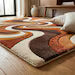Modern Hand-Tufted Abstract Wool Rug – Artistic Comfort for Contemporary Spaces