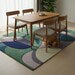 Luxury Hand Tufted Pixel Grid Wool Rug – Modern Abstract Geometric Area Carpet for Soft Minimalist Interiors