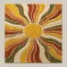 Luxury Sunburst Boho Hand Tufted Wool Rug – Retro Mid Century Area Carpet for Warm Artistic Interiors