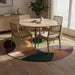 Luxury Irregular Hand Tufted Wool Abstract Rug – Retro Modern Color Block Sculpted Area Carpet for Artistic Interiors