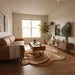 Luxury Irregular Abstract Rug – Organic Melting Shape Sculpted Texture Carpet for Modern Cozy Interiors