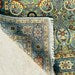 Hand Knotted Oushak Rug – Traditional Turkish Vintage Floral Carpet