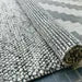 Luxury Handwoven Chunky Wool Rug – Grey Pebble Texture Scandinavian Carpet for Modern Cozy Interiors